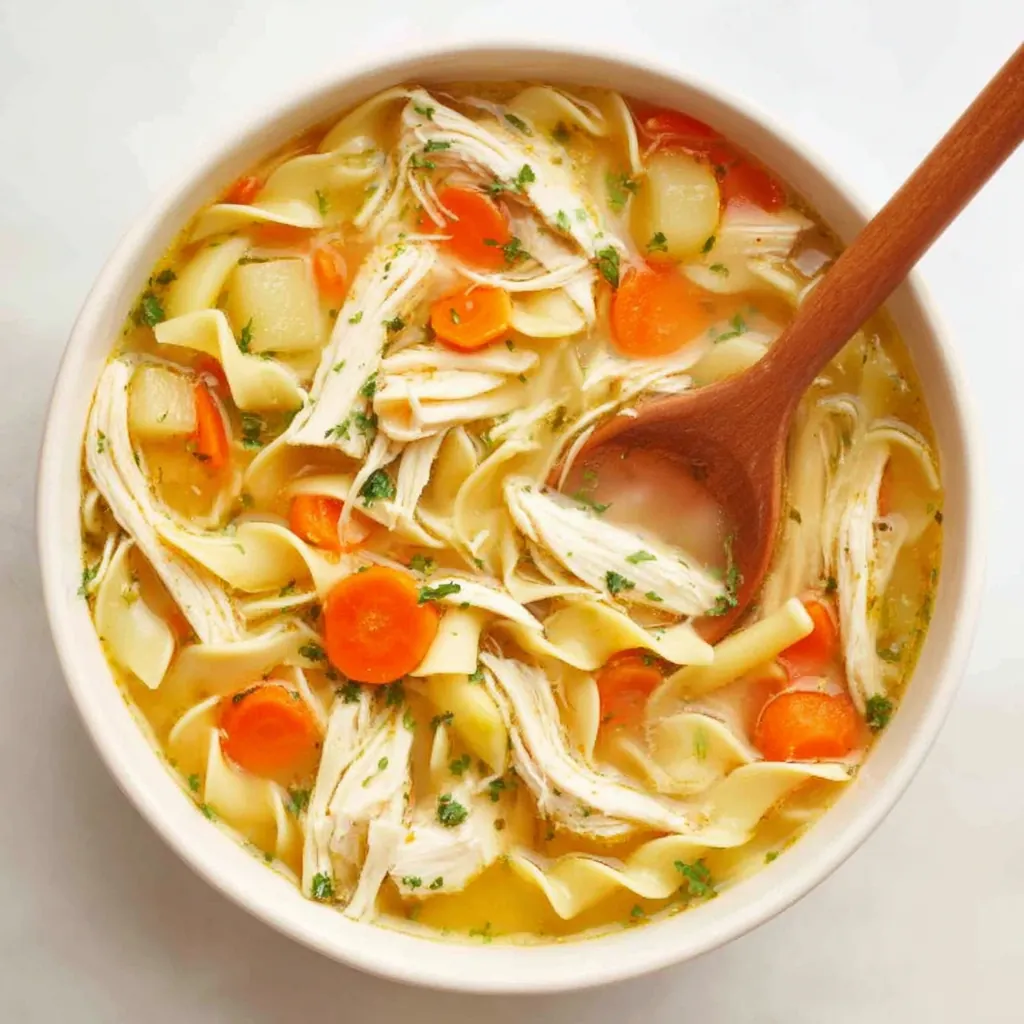 Homemade Chicken Noodle Soup – Easy 30 Minute Comfort Recipe 9 Homemade Chicken Noodle Soup