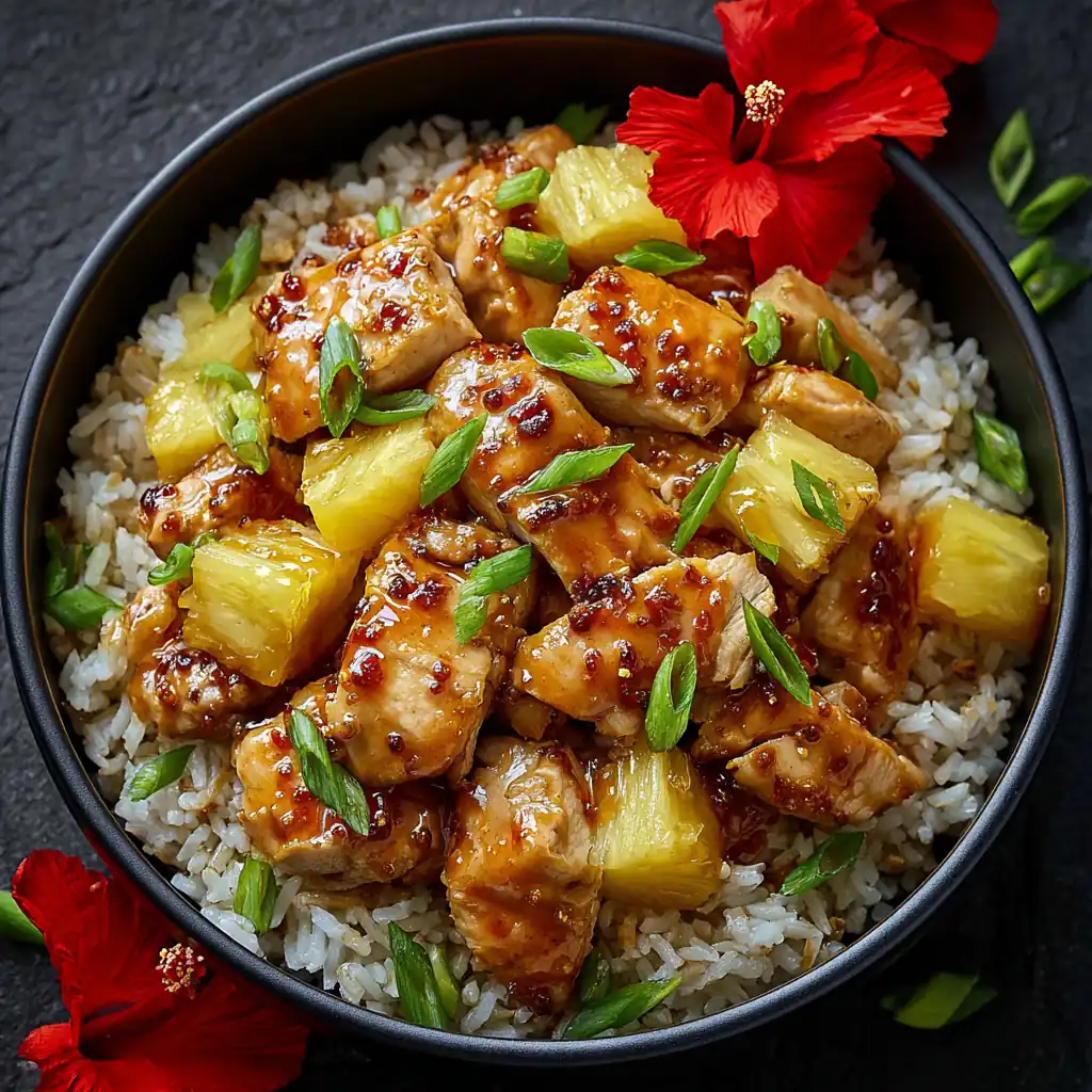 Pineapple Chicken and Rice