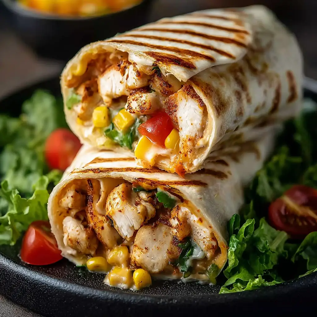 Southwest Grilled Chicken Wraps Easy Dinner Recipe 7 Southwest Grilled Chicken