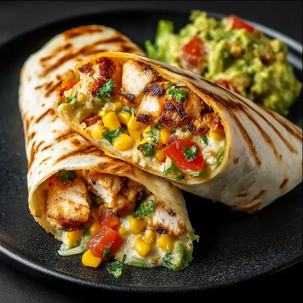 Southwest Grilled Chicken Wraps Easy Dinner Recipe 8 Southwest Grilled Chicken
