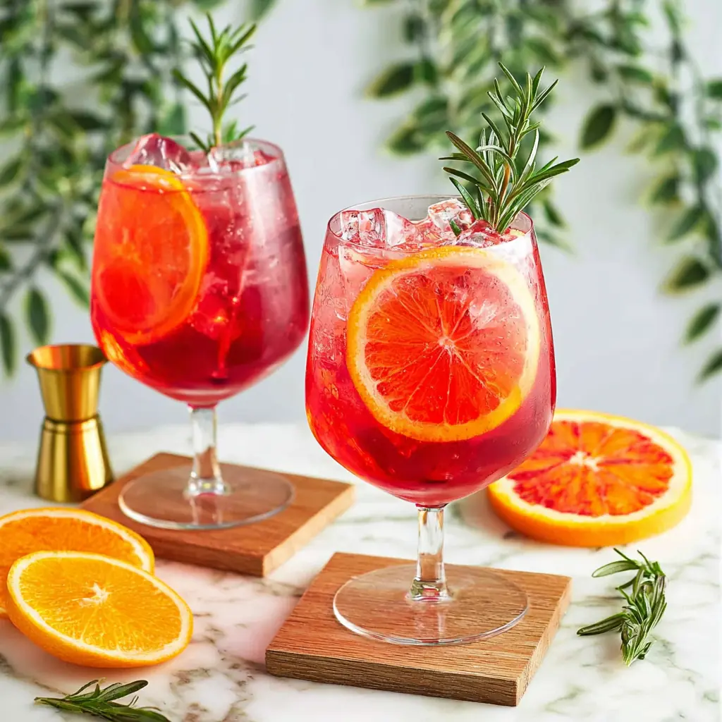 Blood Orange Mocktail: Simple Refreshing Winter Drink 8 Blood Orange Mocktail