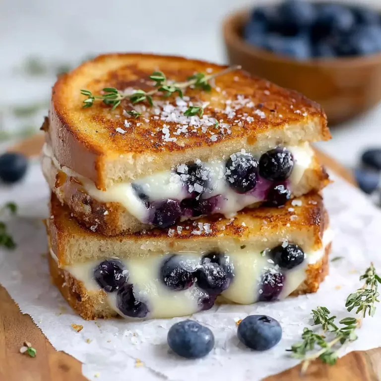 Blueberry Grilled Cheese