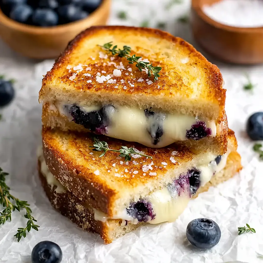 Blueberry Grilled Cheese Easy Sweet and Savory Sandwich 8 Blueberry Grilled Cheese