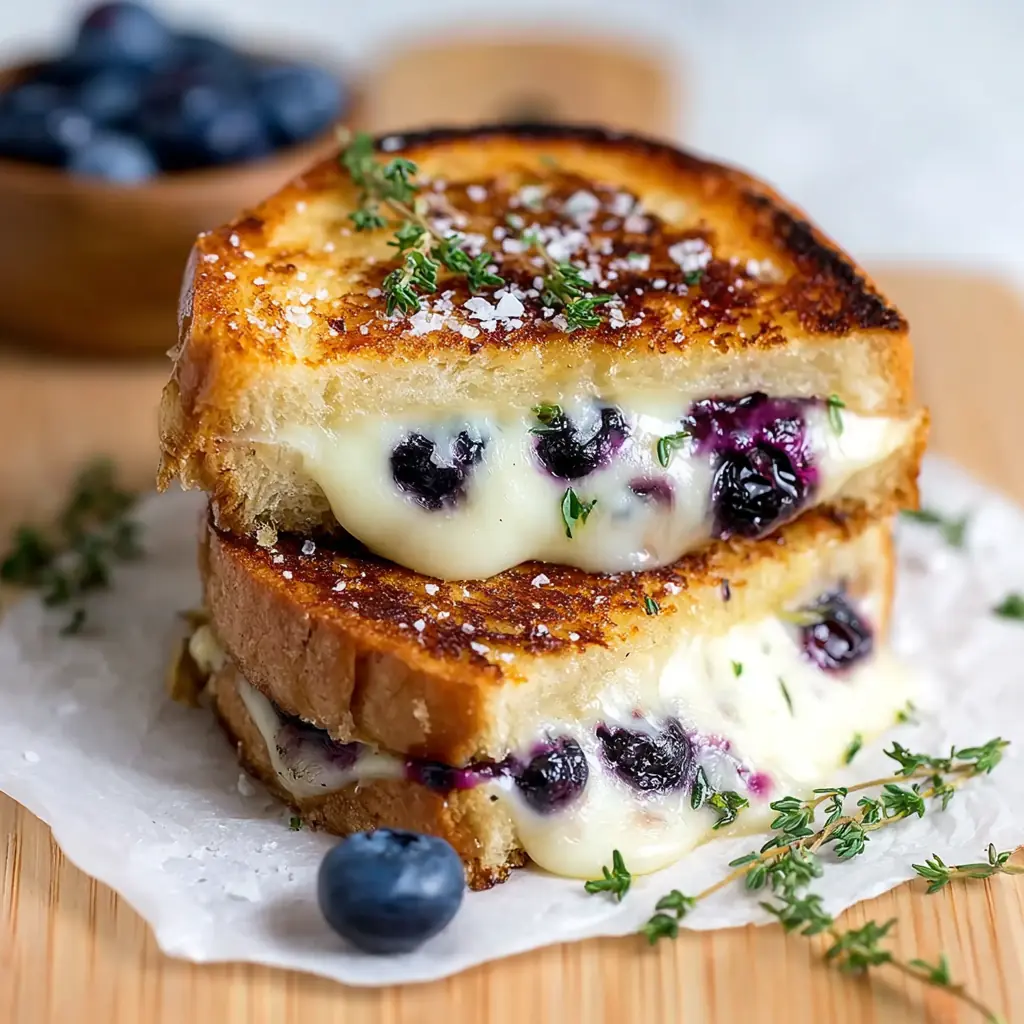 Blueberry Grilled Cheese Easy Sweet and Savory Sandwich 9 Blueberry Grilled Cheese