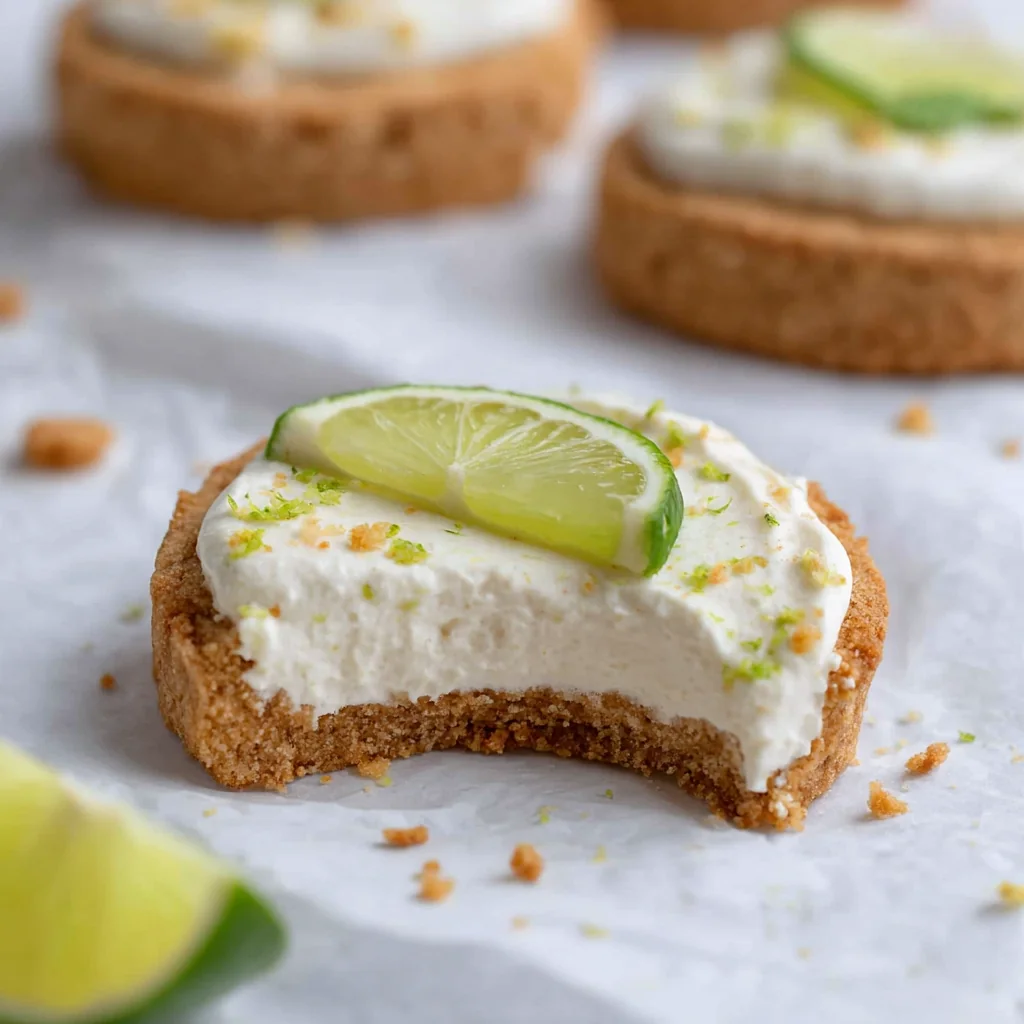 Crumbl Key Lime Pie Cookies