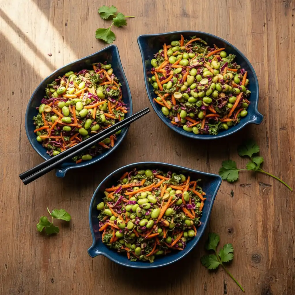 Edamame Salad Recipe – Fresh and Healthy Peanut Sauce Favorite 9 Edamame Salad