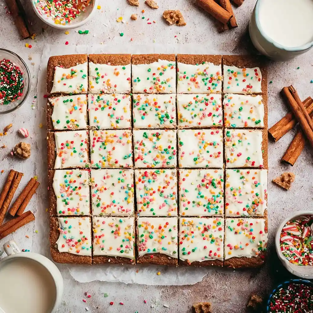 Gingerbread Cookie Bars – Easy and Delicious Holiday Dessert 8 Gingerbread Cookie Bars