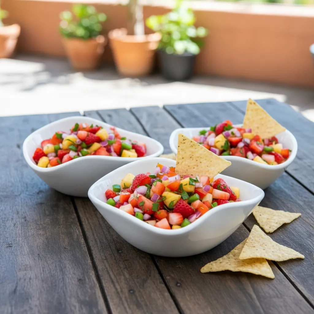 Strawberry Pineapple Salsa – Fresh Sweet Easy Recipe 9 Strawberry Pineapple Salsa
