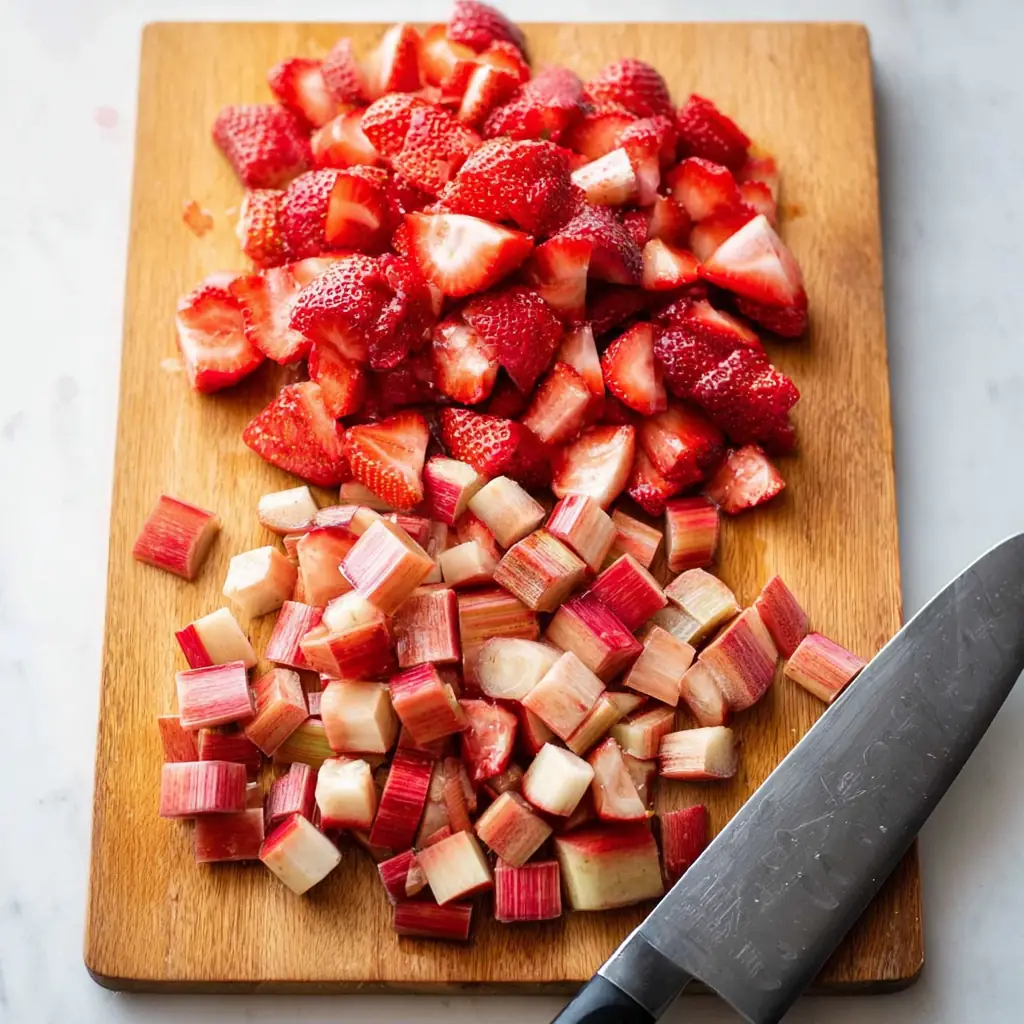 Strawberry Rhubarb Cake Easy Moist Recipe for Summer Baking 8 Strawberry Rhubarb Cake
