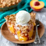Brown Sugar Peach Pie