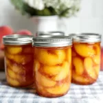 Canning Peaches