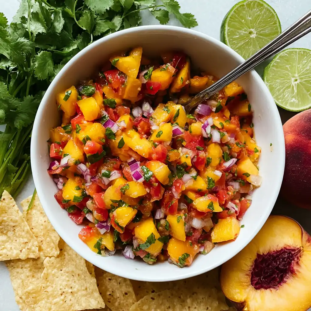 Fresh Peach Salsa Recipe: Easy Sweet and Savory Dip for Summer 9 Fresh Peach Salsa