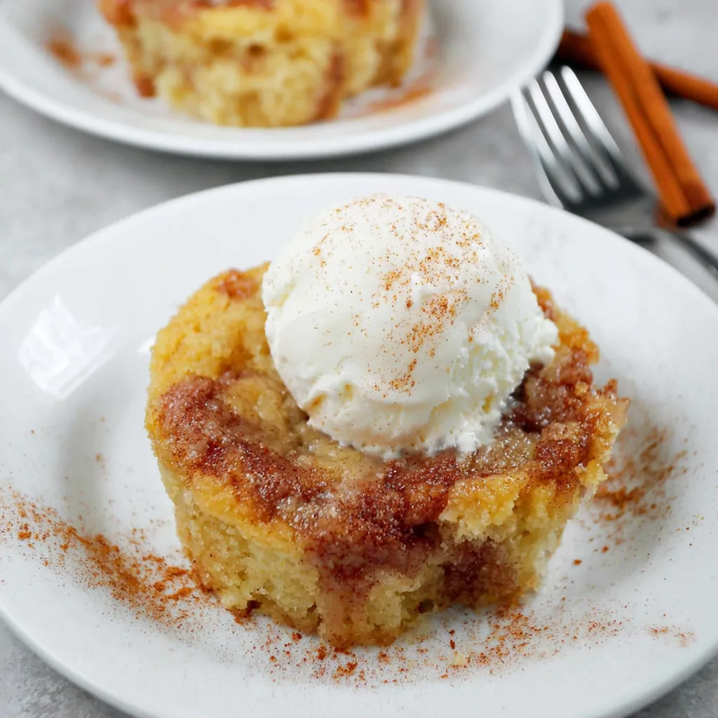 Miniature Peach Cobbler