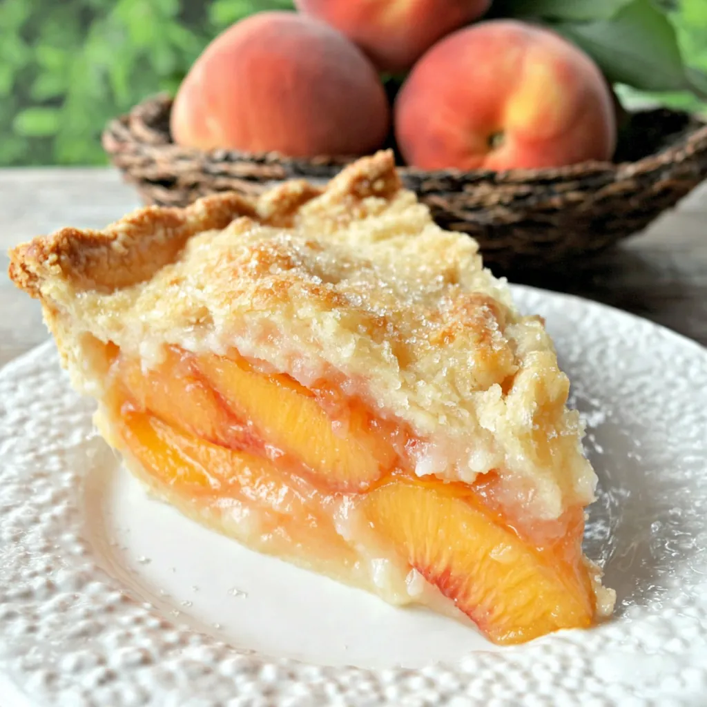 Peach Pie: Amazing Classic Summer Dessert With Fresh Peach Flavor 8 Peach Pie