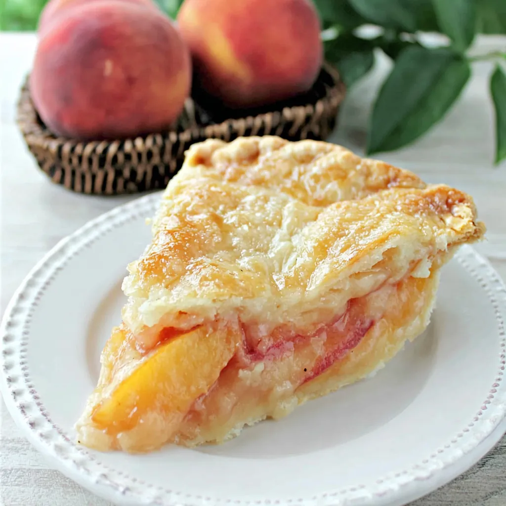 Peach Pie: Amazing Classic Summer Dessert With Fresh Peach Flavor 9 Peach Pie