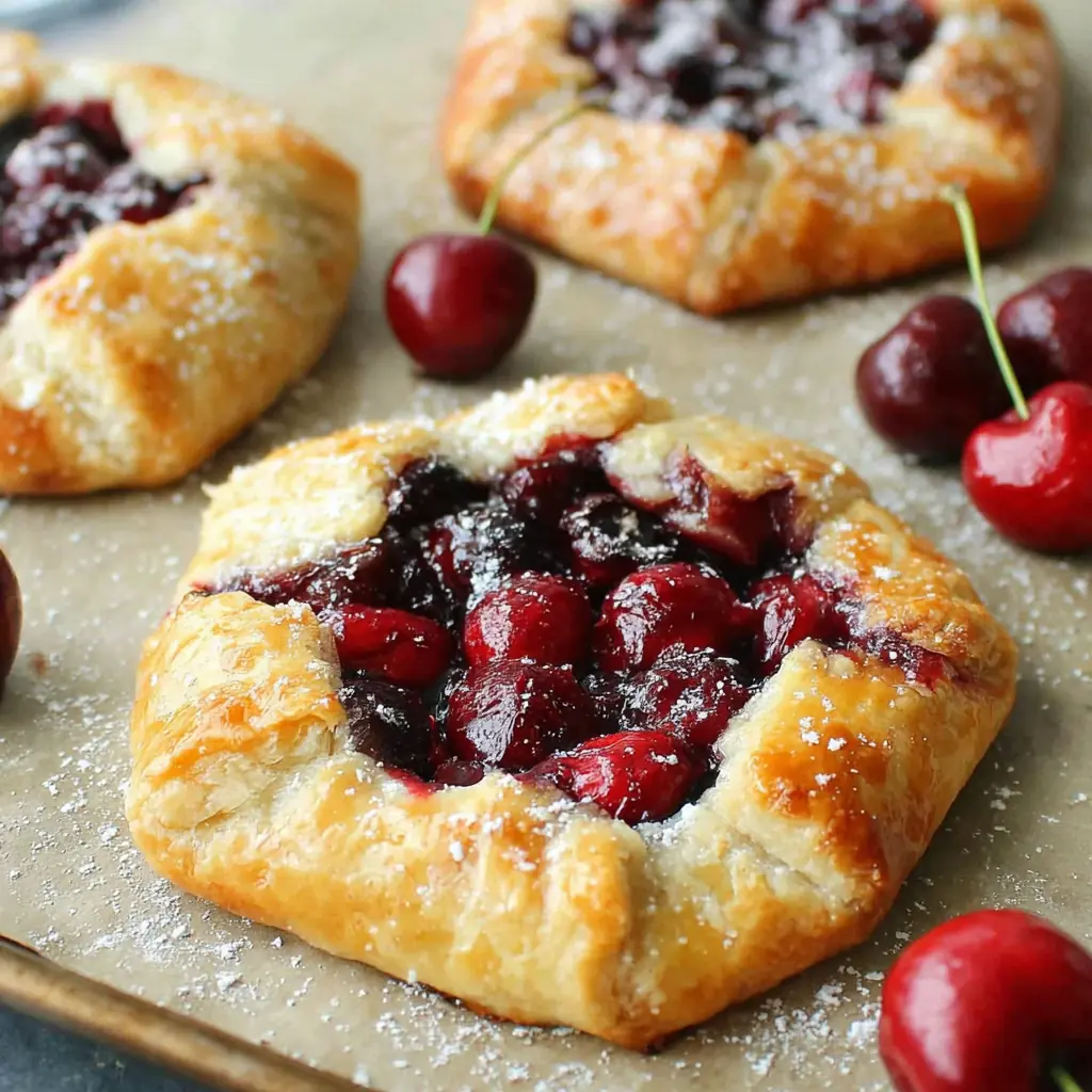 Rustic Cherry Tarts Recipe That Makes Fresh Cherry Pie Simple 8 Rustic Cherry Tarts