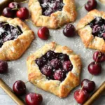 Rustic Cherry Tarts