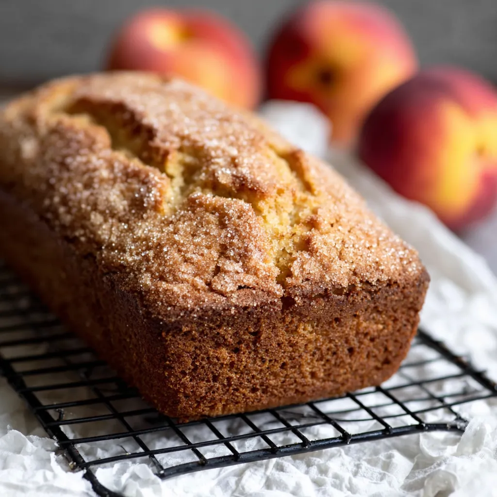 Spiced Peach Bread Recipe – Easy Moist & Flavorful Loaf 8 Spiced Peach Bread
