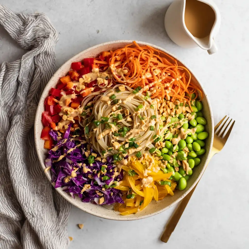 Thai Peanut Noodle Salad