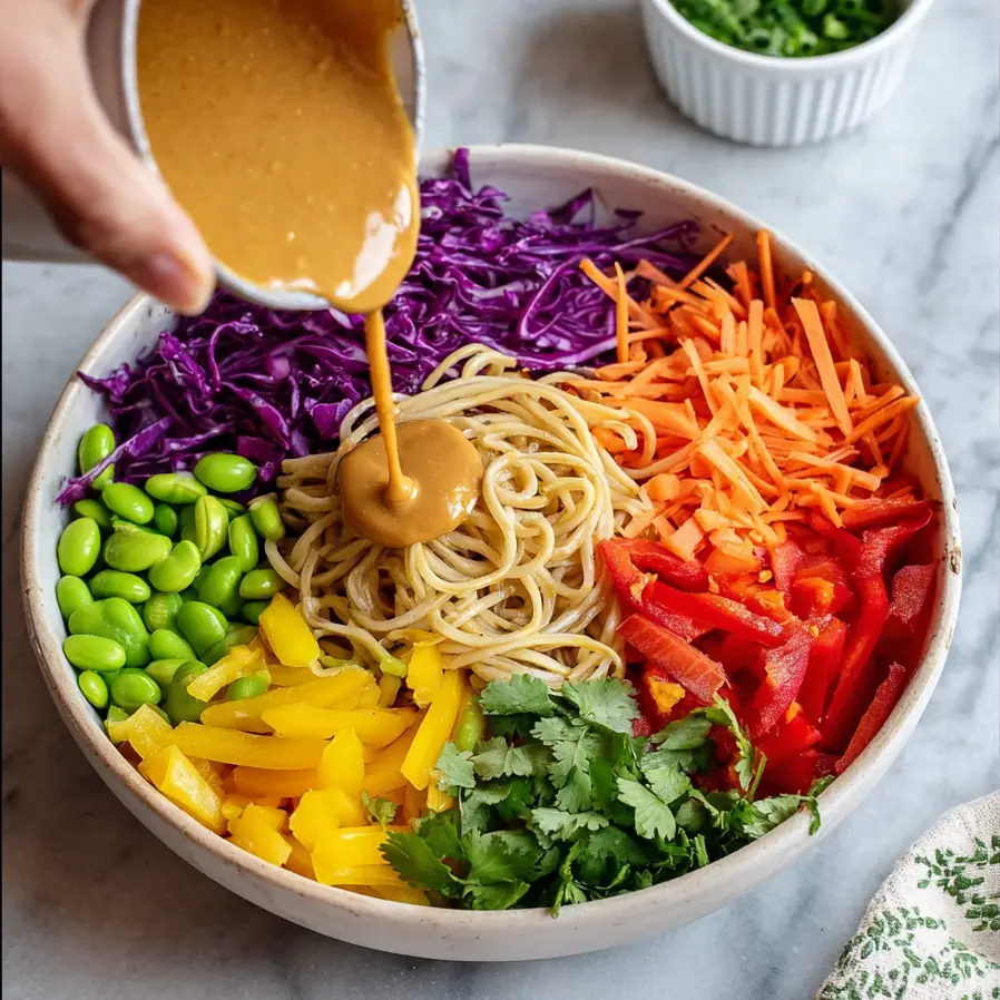 Thai Peanut Noodle Salad
