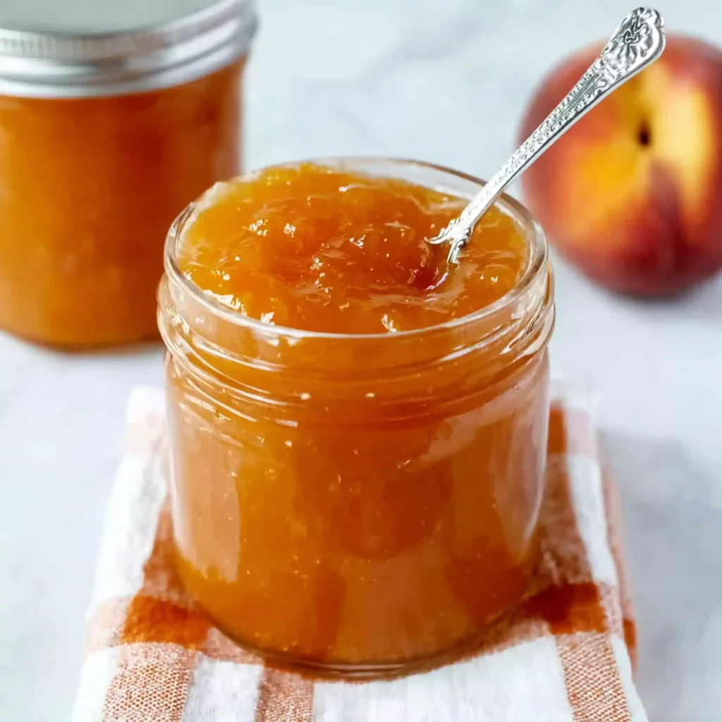 Vanilla Peach Jam: Easy Small Batch Summertime Preserve 6 Vanilla Peach Jam