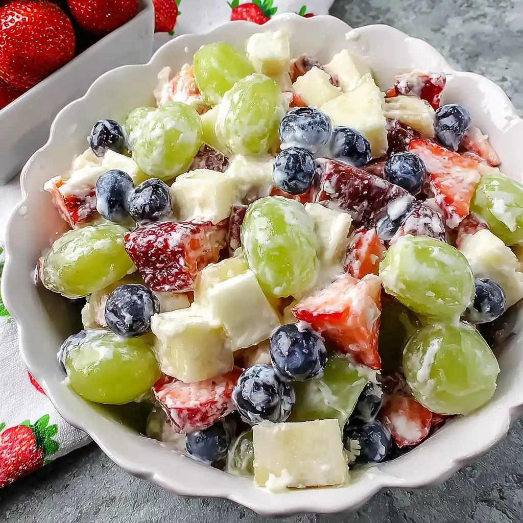 Creamy Fruit Salad Recipe: Wonderful No-Bake Dessert for Every Occasion 9 Creamy Fruit Salad