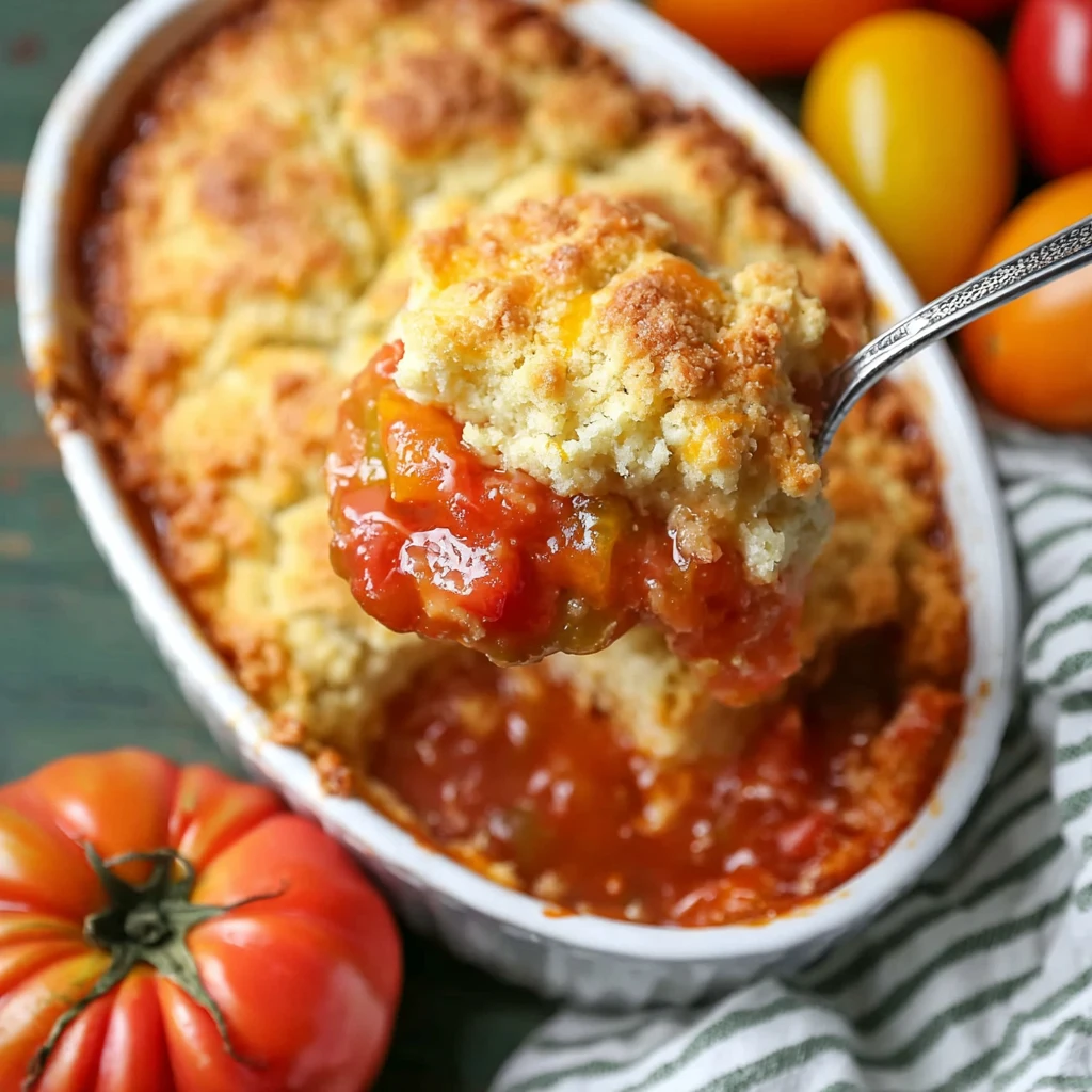 Tomato Cobbler