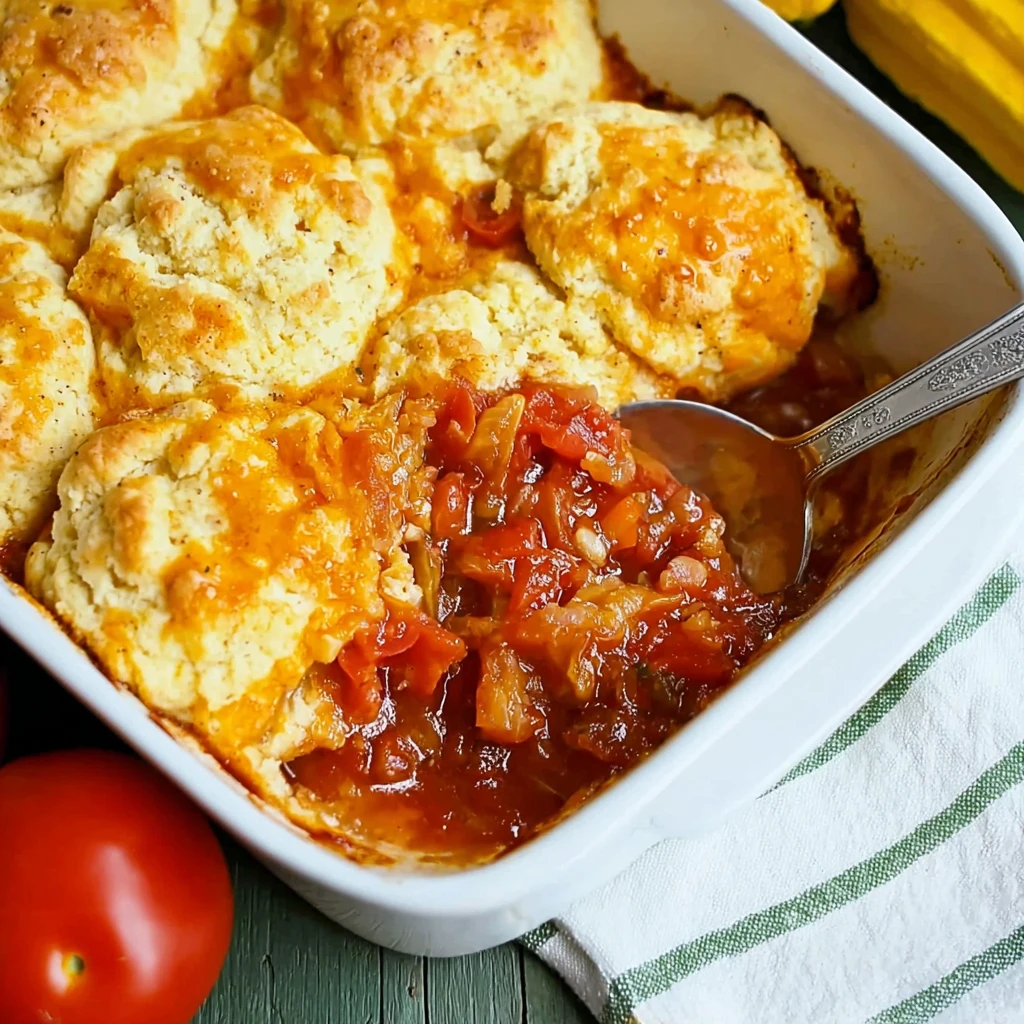 Tomato Cobbler