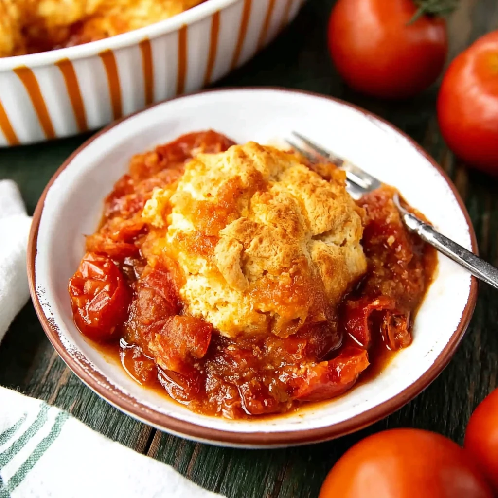 Tomato Cobbler