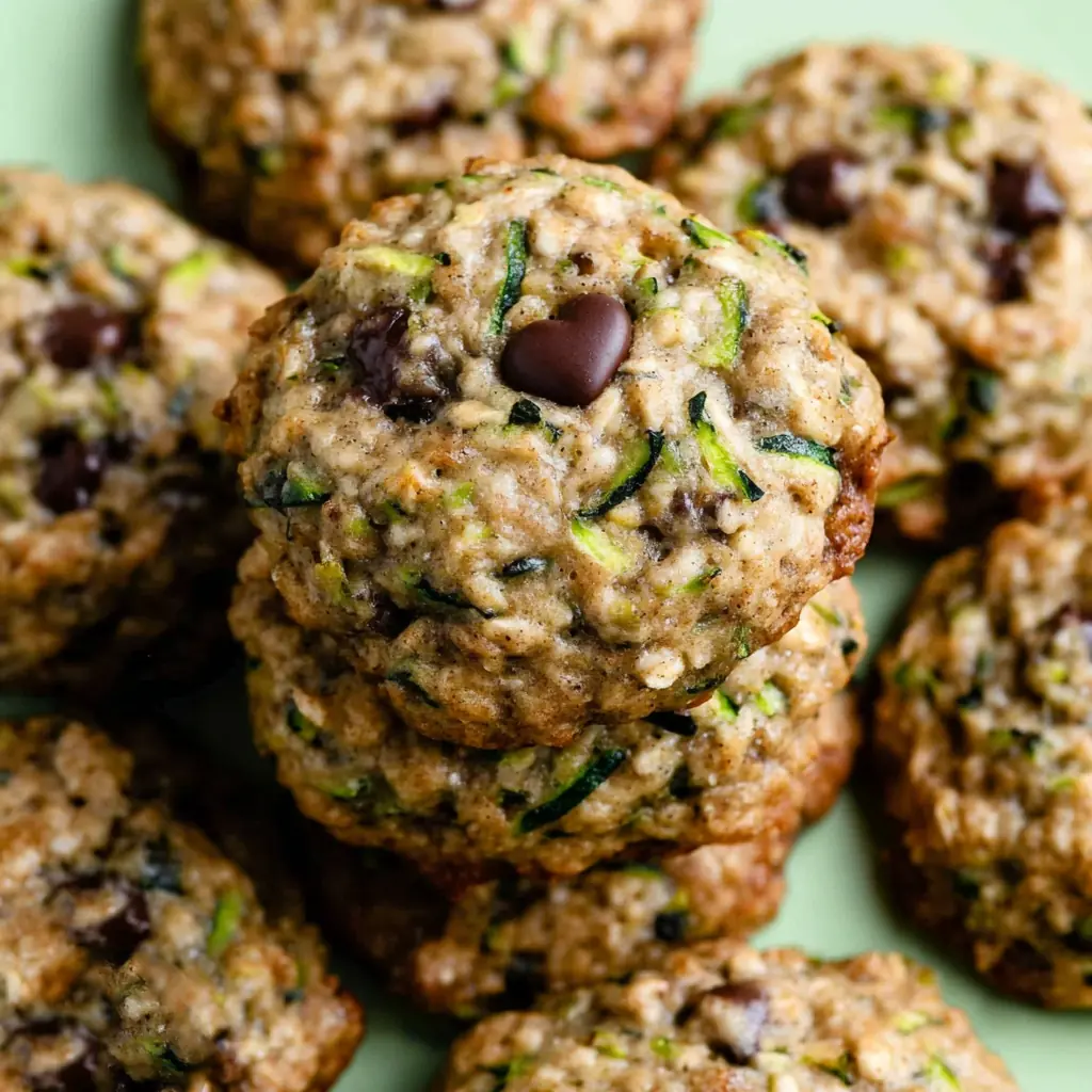 Zucchini Chocolate Chip Cookies