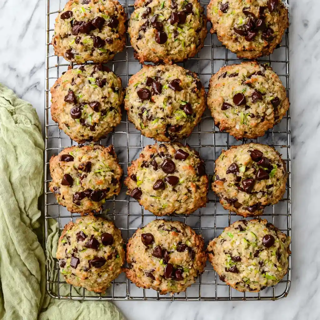 Zucchini Chocolate Chip Cookies