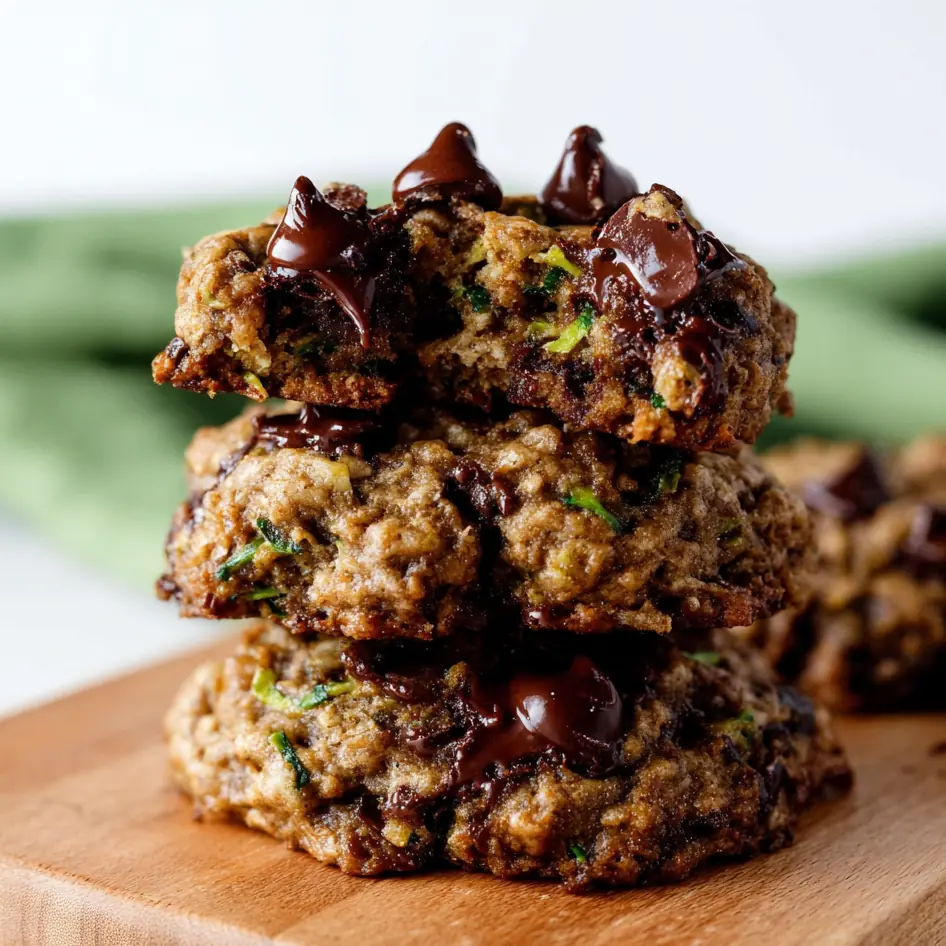 Zucchini Chocolate Chip Cookies
