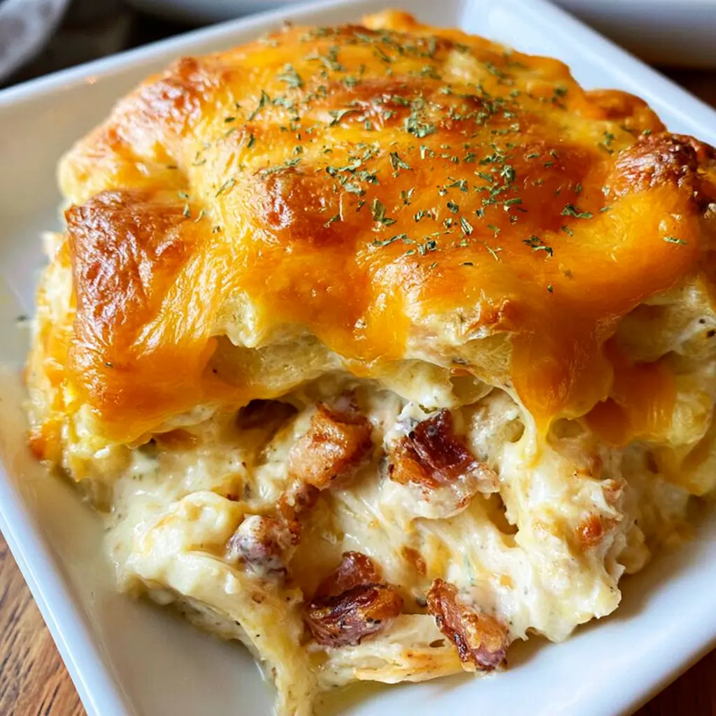 Chicken Bubble Biscuit Bake