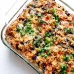 Chicken Burrito Casserole