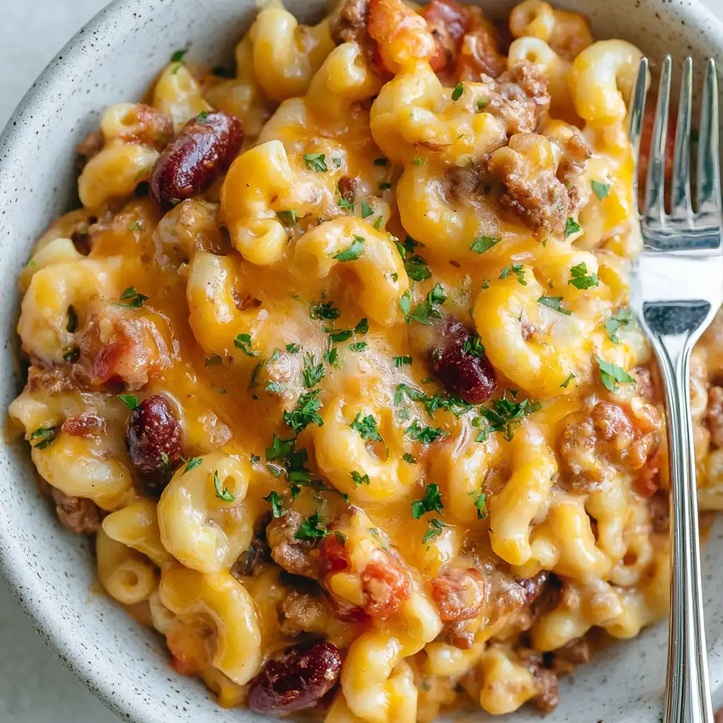 Chili Mac and Cheese: A Hearty, Creamy Comfort-Food Dinner 7 Chili Mac and Cheese