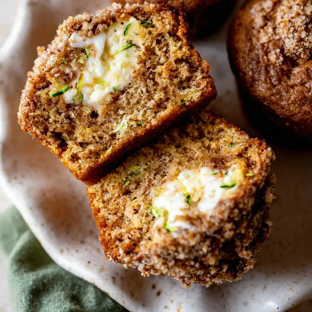 Cream Cheese Zucchini Muffins: Easy Moist Breakfast Muffin 9 Cream Cheese Zucchini Muffins
