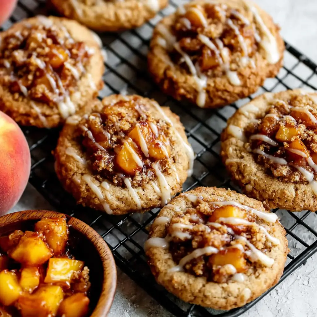 Peach Cobbler Cookies – The Best Homemade Summer Cookie Recipe 7 Peach Cobbler Cookies
