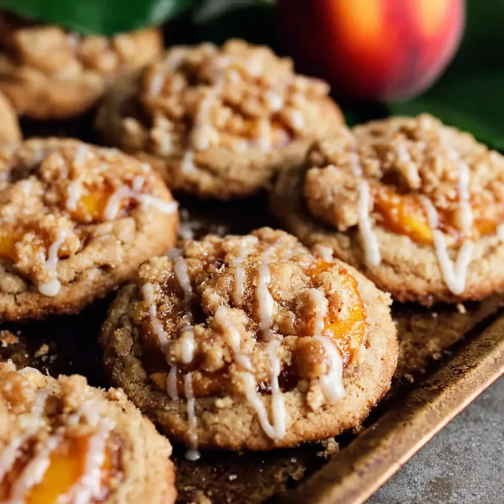 Peach Cobbler Cookies – The Best Homemade Summer Cookie Recipe 8 Peach Cobbler Cookies