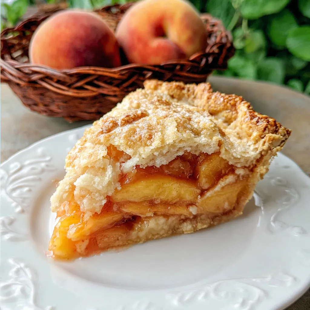 Perfect Peach Pie – Easy Homemade Recipe with Fresh Peaches 8 Perfect Peach Pie
