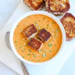 Roasted Tomato Basil Soup