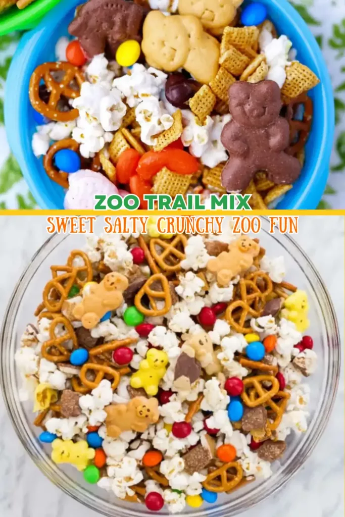 Zoo Trail Mix: A Fun and Easy Kids Snack 9 OO TRAIL MIX