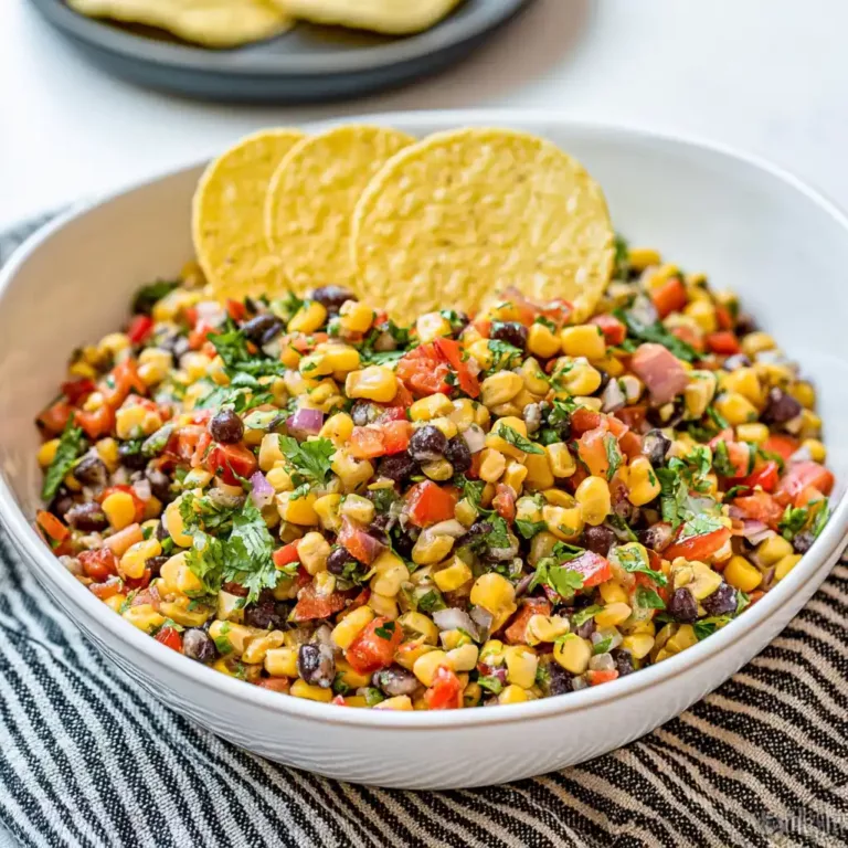Black Bean Corn Salsa
