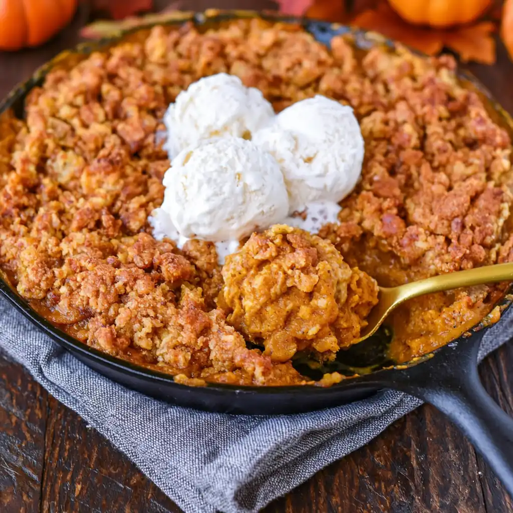 Pumpkin Pie Crisp: The Ultimate Fall Dessert with Cinnamon Streusel 7 Pumpkin Pie Crisp
